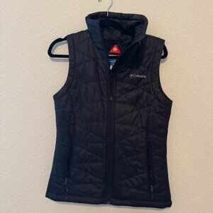 Columbia Omni-Heat Quilted Puffer Vest Black Size S